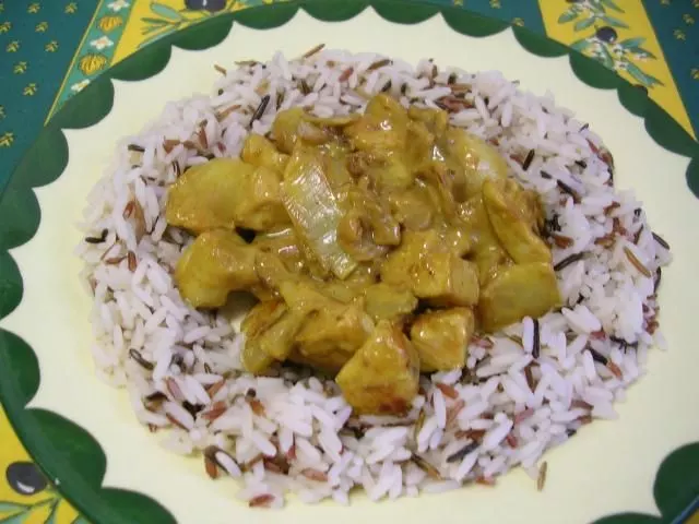 Geflügel-Chicoree-Curry